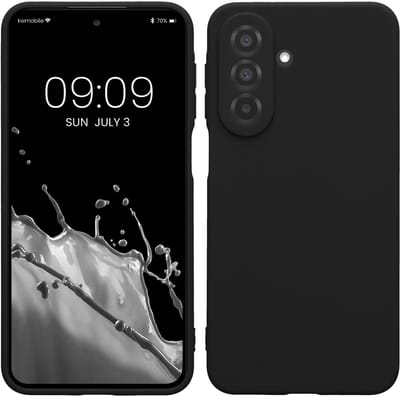 kwmobile telefoonhoesje geschikt voor Samsung Galaxy A27 5G - Hoesje voor smartphone - Precisie camera uitsnede - In zwart