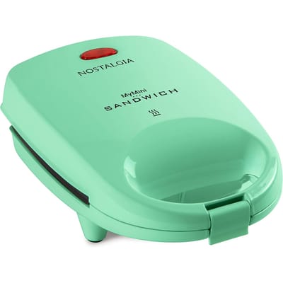 Mymini Persoonlijke Sandwichmaker Anti-aanbak Panini Pers Pizza Pockets Quesadillas Mintgroen United States blue