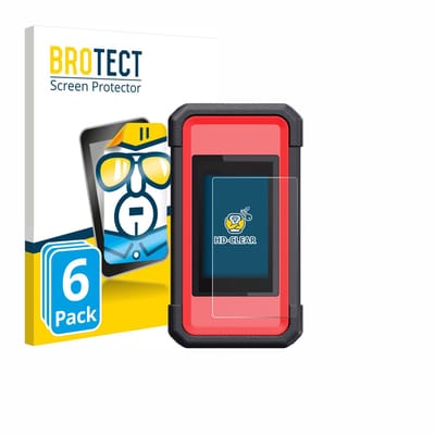 BROTECT - Screenprotector voor Launch X431 SmartLink C V2.0 - Folie Beschermfolie transparant 6 Stuks