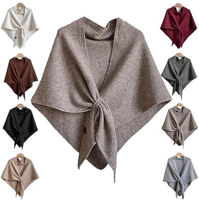 Sjaal - Nekwarmer - Sjaal dames - Dames Kasjmier Sjaals - Gebreide Sjaals Vesten - Wollen Kasjmier Tops Truien - Omslagdoeken Sjaals Dagelijks Gebruik - Kerstcadeau - Kerstversiering - Kerst - Kameel