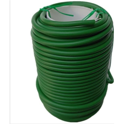 Câble de support pour plantes, ficelle en fer recouvert de plastique, outil pour jardin horticole, 3,5 mm x 3.5mm X 20m / 0.14in X 65.62ft