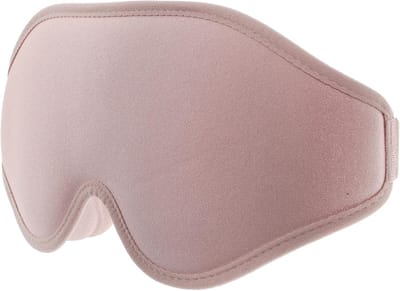 Slaapmasker - Oogmasker Blinddoek - Comfortabel Slapen - Ademend Lichtblokkerend - 25.5 x 10.3 x 2 cm - Roze