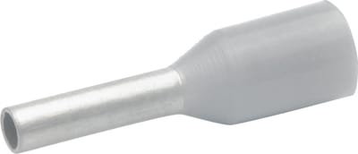 Klauke 47412 Adereindhulzen 4 mm² Deels geïsoleerd Grijs 100 stuk(s)