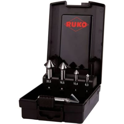 RUKO ULTIMATECUT 102891RO Kegelverzinkboorset 5-delig 6.30 mm, 10.40 mm, 16.50 mm, 20.50 mm, 25 mm HSS Cilinderschacht 1 set(s)