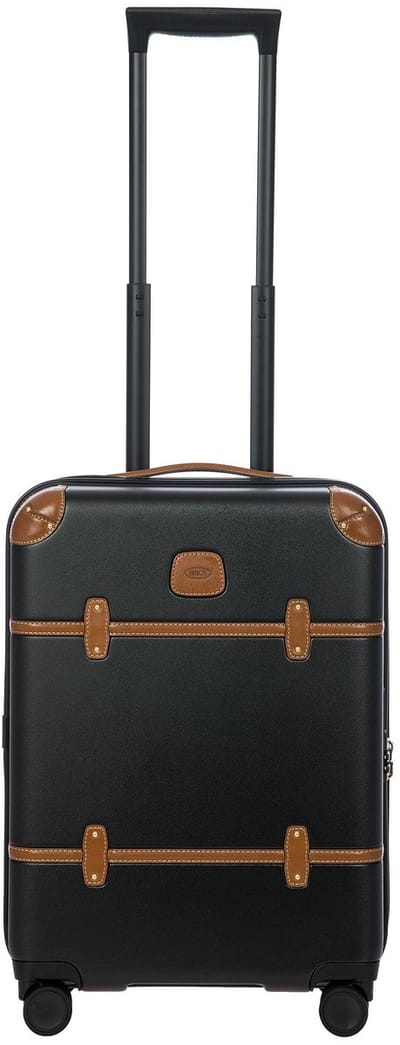 BRIC'S Bellagio Trolley 55 cm Black / Tan Zwart