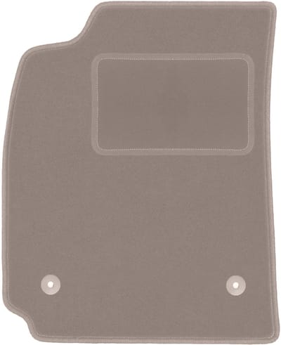 Beige bestuurdersmat voor: Audi A4 B5 sedan, stationwagen, avant (1995-1999)