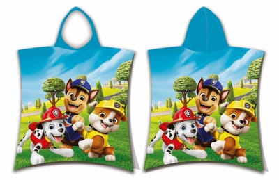 Paw Patrol Poncho Pups 50 x 115 cm