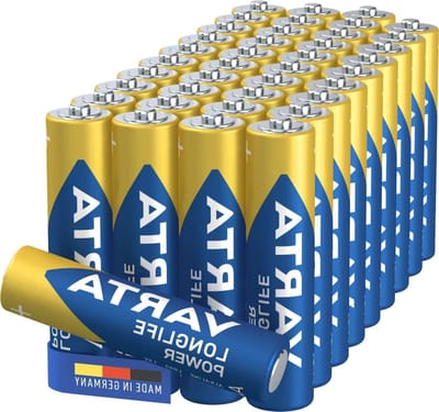 Batterijen AAA - Kleine Stroombron - Apparaten Voeden - Lange Houdbaarheid - 40 Stuks - Zilver