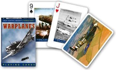 Speelkaarten "Warplanes"