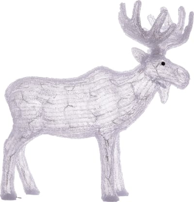 Feeric lights and christmas LED verlichte rendier - 73 cm - 100 lampjes - warm wit - kerstverlichting - dieren
