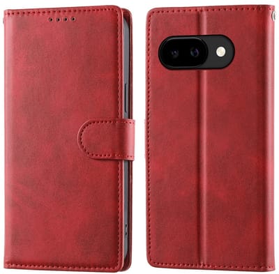 Coverup Hoesje - Geschikt voor Google Pixel 10a Hoesje - Coverup Book Case - Rood