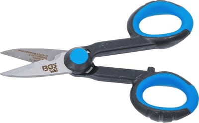 Elektricienschaartje RVS 145 mm met ergonomische handgreep