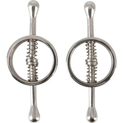 Erotic Metal - Metalen Tepelklemmen met veer mechanisme