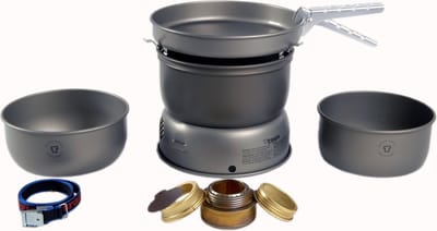 Stove 25-1 serie Hardanodized Aluminium