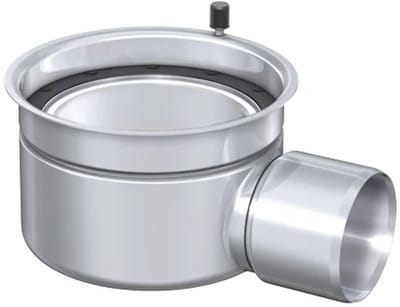 Aco Variant CR afvoer DN100 m Houder rand Socket