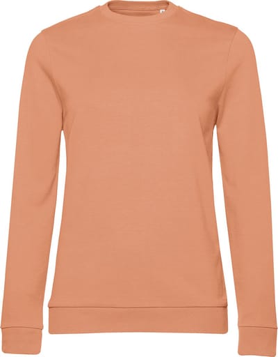 Sweater 'French Terry/Women' B&C Collectie maat L Meloen Oranje