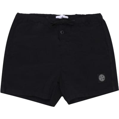 Stone Island Eco Nylon Metaal Wapen Logo Patch Zwembroek K1s15b100006 V0029 K1S15B100006 S0043 V0029 (S) black