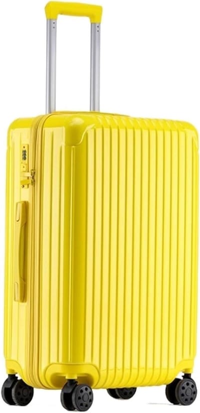 Bagage Koffer - Reiskoffer Trolley - Zakenreizen - Lichtgewicht ABS+PC - 20 inch - Zwart