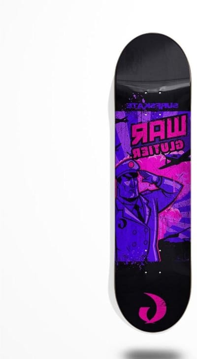 Skateboard Deck - Surfboard - Street Tricks - Roze Design - 8.25 Inch - Roze