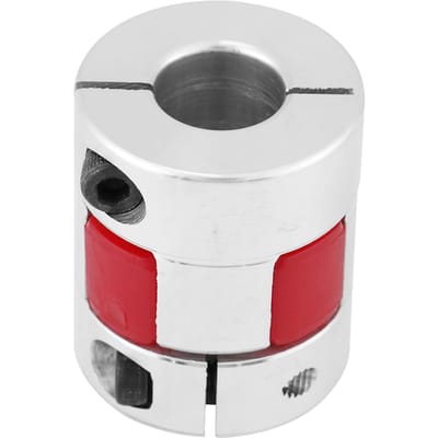 1 stuks Aluminiumlegering Pruimschachtkoppeling Koppeling Verbind D25 L30 1012mm white