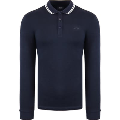 Armani Jeans Heren Navy Poloshirt