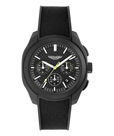 Aston Martin Thrill CRT MTRC1S601 Horloge - Siliconen - Zwart - Ø 42 mm