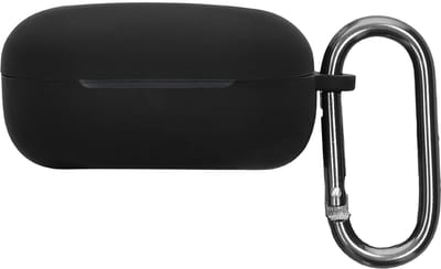 kwmobile cover voor oordopjes case - geschikt voor Denon AH-C500W - Trendy beschermhoes draadloze oordopjes in zwart