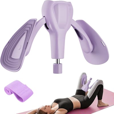 Verstelbare Bekkenbodemtrainer Kegeltrainer met 35 kg Weerstand voor Binnen Dijen en Heupen | Fitnessapparaat voor Herstel en Kracht