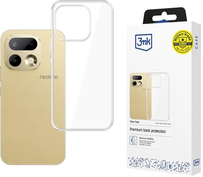 3Mk Clear Case Voor Realme 16 Pro 5G, Beschermhoes Met Transparant Design.