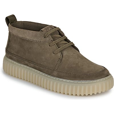 Clarks Torhill Lace Hi Veterschoenen - Heren - Khaki - Maat 43