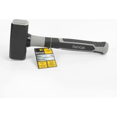 Sencys Moker Glasvezel 1,5kg Grijs