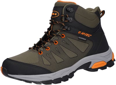 HI-TEC Casual schoenen HI-TEC Raven Mid kaki/oranje