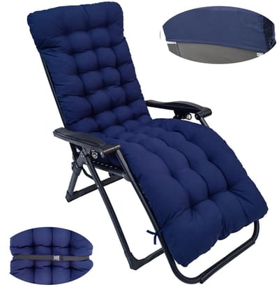 Unyqoos ® Luxe Comfortabel Ligkussen voor Binnen- en Buitengebruik met Extra Dikke Vulling en Antislip Design