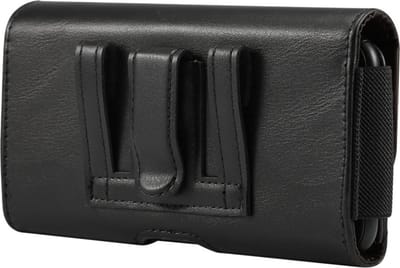 Leren flip tasje hoesje + clip broekclip riem Xiaomi 11T