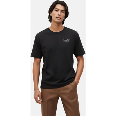 Levi's Graphic Crewneck Tee Poster Logo Black Taglia: L | T-shirt Outlet | Uomo | Nero