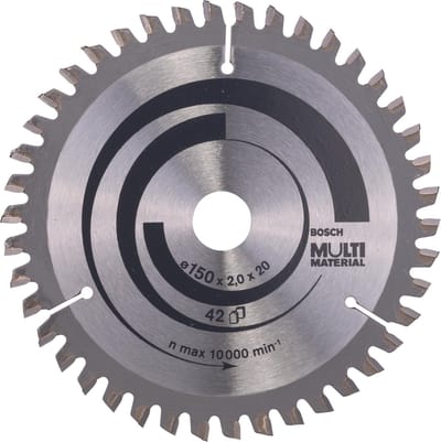 Bosch RUNDSAVKLINGE MULTI 150X2.0X20MM 42 TDR