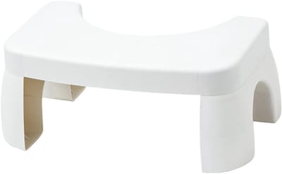 Toiletkrukje - Voetsteun - Voetenbankje voor het toilet - Anti-Rutsch Toiletsteun voor Volwassenen - Plastic - Optimaal Hurkpositie voor Gezonde Darmfunctie - Veelzijdig Badkamer Gebruik