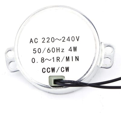 Synchrone Motoren AC 220-240V voor Draaitafels Elektrische Hoekfrequente Versteller