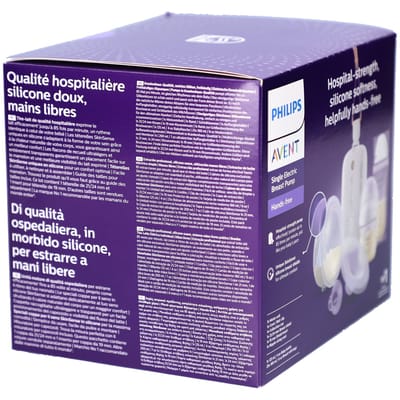 Philips Avent Borstkolf - Handsfree Enkelzijdig + Melkbewaarzakje - SCF543/11