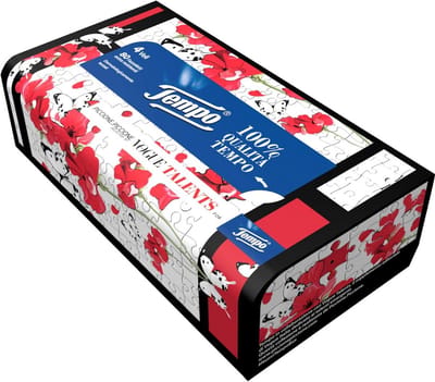 Zakdoeken - Papieren doekjes - Dagelijks gebruik - Zachte 4-laags - 12 dozen 80 - Klassiek