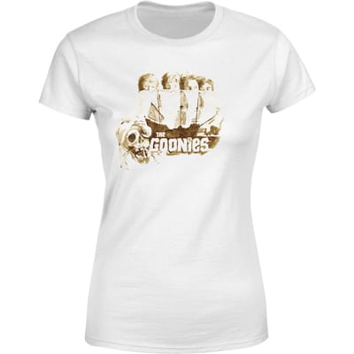 The Goonies Watercolour Women's T-Shirt - Wit - XS