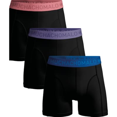 Muchachomalo Boxershort Heren – 3 Pack – 95% Katoen – Heren Ondergoed – Kleding – Stevig Ondergoed – Onderbroeken Heren