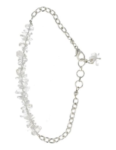 Bergkristal bar armband