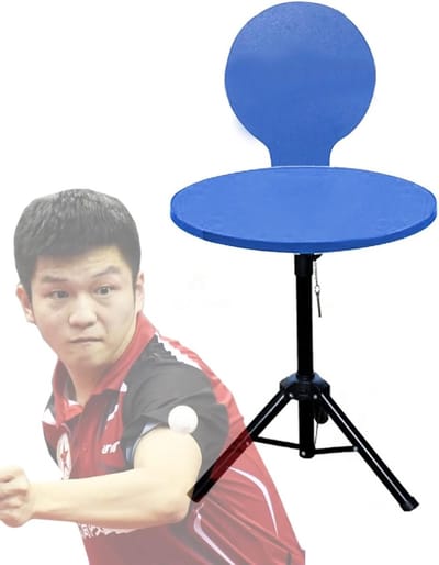 Tafeltennis Trainer - Pingpong Rebounder - Zelfstudie Training - Realistisch Balgevoel - 60cm Breed