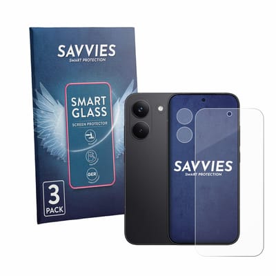 3 Stuks Savvies Screenprotector - geschikt voor Xiaomi Poco X8 Pro Iron Man Edition (Voor+Camera) - beschermfolie glas transparant