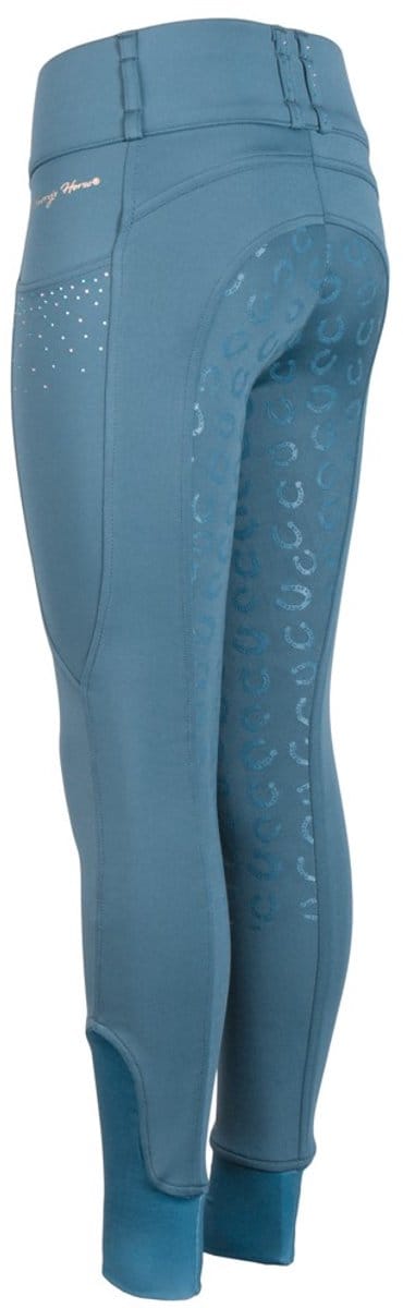 Harry's Horse Paardrijlegging Harry's Horse Loulou Full Grip Kids Middenblauw - 116