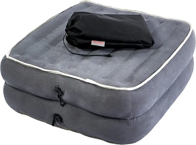 Human Comfort Davron Grey Pouffe XL - Loungestoel - Grijs