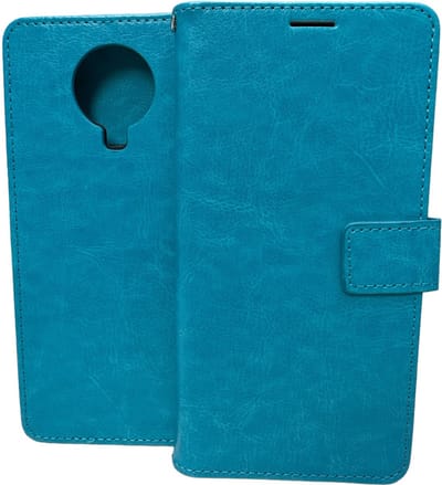 Portemonnee Book Case Hoesje Geschikt voor: Nokia G10 / G20 -  turquoise