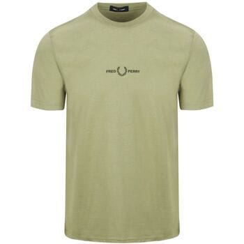 T-shirt Fred Perry M4580 Embroidered Olive