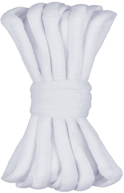 Dailygoods- Sportveters Halfrond 7mm - Ovale Veters - Vervangingsveters - Voor Sneakers/Hardloopschoenen - 1 Paar (2 Veters) - Hoogwaardige Polyestervezel - Schoenveters